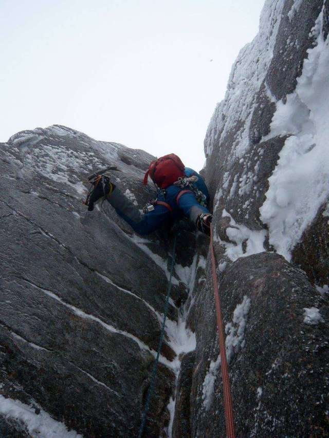 Scottish winter climbing